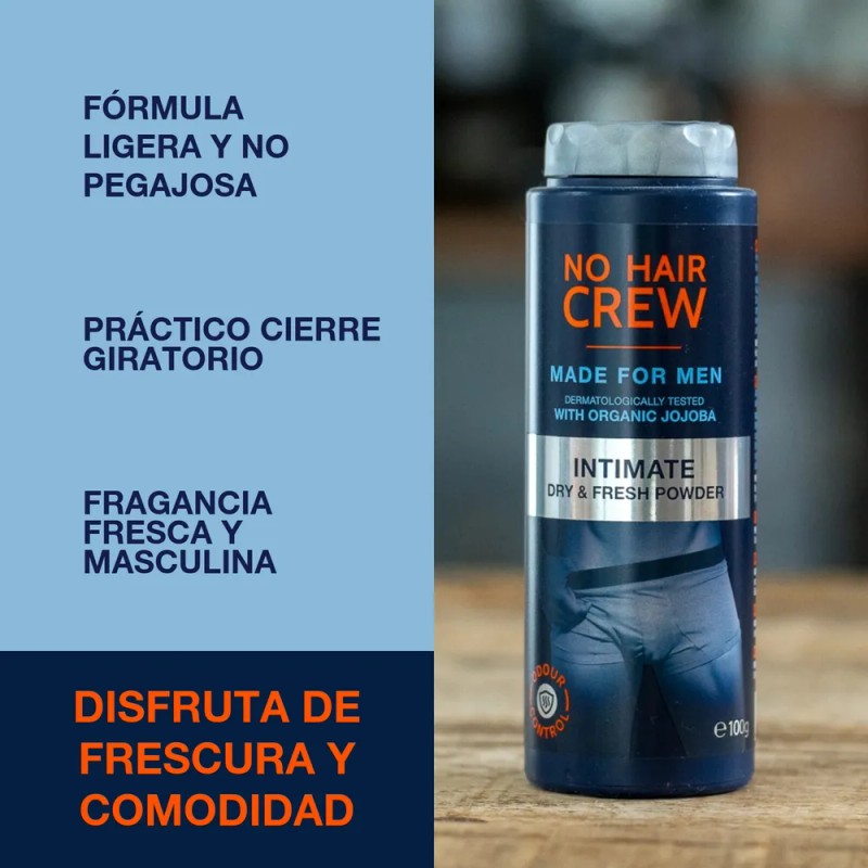 Super Pack No Hair Crew 2 Cremas (intimate+body) +1 Powder