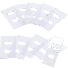 TOODOO Vertical Blind Repair Tabs Vertical Blind Vane Saver, Clear (30)