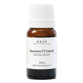 ease アロマオイル エッセンシャルオイル【オーガニック】 ローズマリー(シネオール) 10ml AEAJ認定精油
