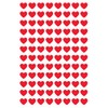 Trend Enterprises Red Hearts Super Shapes Stickers (T-46072)