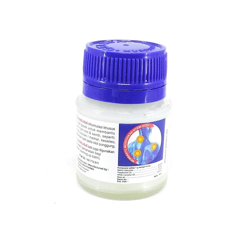 Cap Lang Geliga Muscular Balm, 40 Gram (Pack of 3)