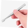 Ipetboom 4pcs Philately Stamp Tweezers Precision Tweezers for Stamp Collecting