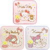 Hayashi Sanrio Dream 3 PO462400 Mini Towel, Set of 3,