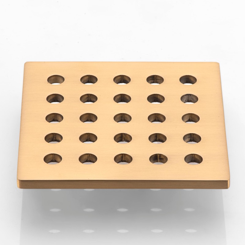 HOLGE 3.75 INCH Square Shower Drain Cover 95MM Floor Drain
