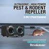 Brookstone Ultrasonic High-Frequency Repeller – Dual Speaker Sound Technology |