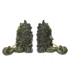 Forest Tree Spirit Ent Celtic Greenman Smoking Golden Pipes Decorative