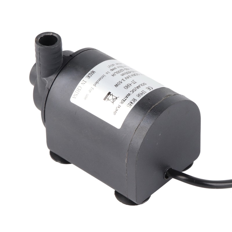 DC 24V 1000L/H Hot Water Circulation Pump Solar Brushless Motor