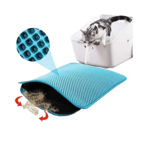bypet Kedi Tuvaleti Önü Elekli Kedi Kumu Paspası 60 x