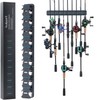 KULPORT Fishing Rod Storage Rack, Wall-Mounted Holder for 9 Poles,