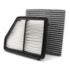 CA12051 CF11182 Engine and Cabin Air Filter Set with Activated