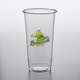 24 oz. PET Lemonade Cup - 600/Case