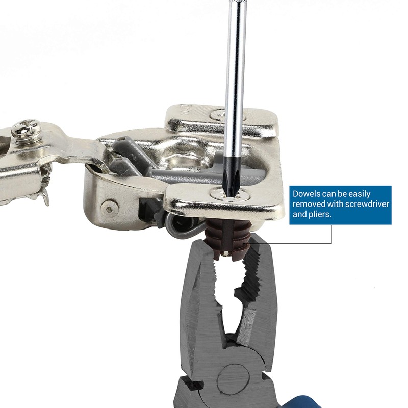 DTC 1-1/4" Overlay Soft Close 105 Degree 2 Cam Press