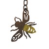AB Tools Beehive Wind Chime Bee Bell Hanging Garden Yard