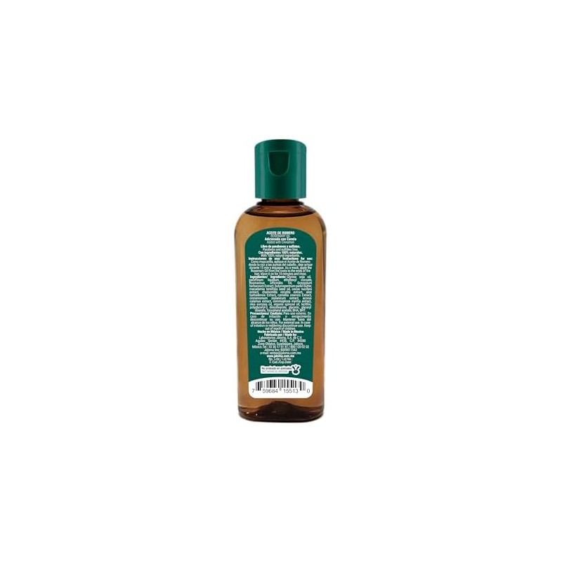 Jaloma Aceite de Romero adicionado con aceite de Canela, fortalece