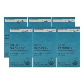 Esther Formula Yeo Esther Calcium Magnesium D 1200mg x 30 tablets x 6 boxes Hb / 에스더포뮬러 여에스더 칼슘 마그네슘 D 1200mg x 30정 x 6박스 Hb