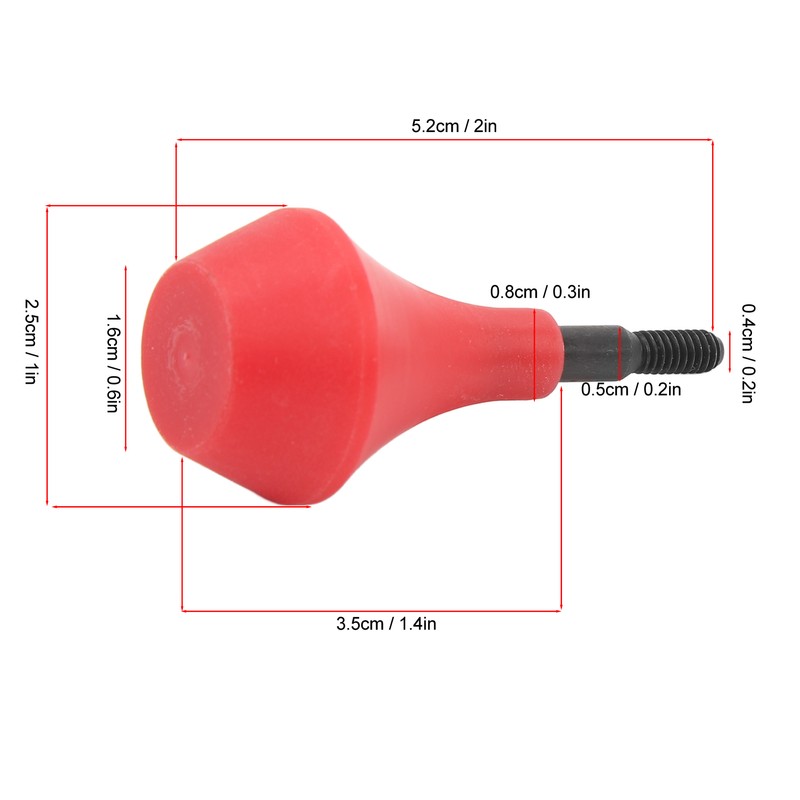 10PCS Archery Arrow Head Safety Arrow Tips Screw in Nylon