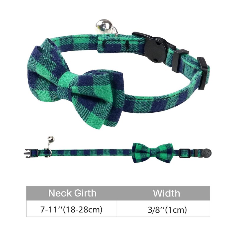 Joytale Upgraded Cat Collar with Bells, Breakaway Cat Collars with