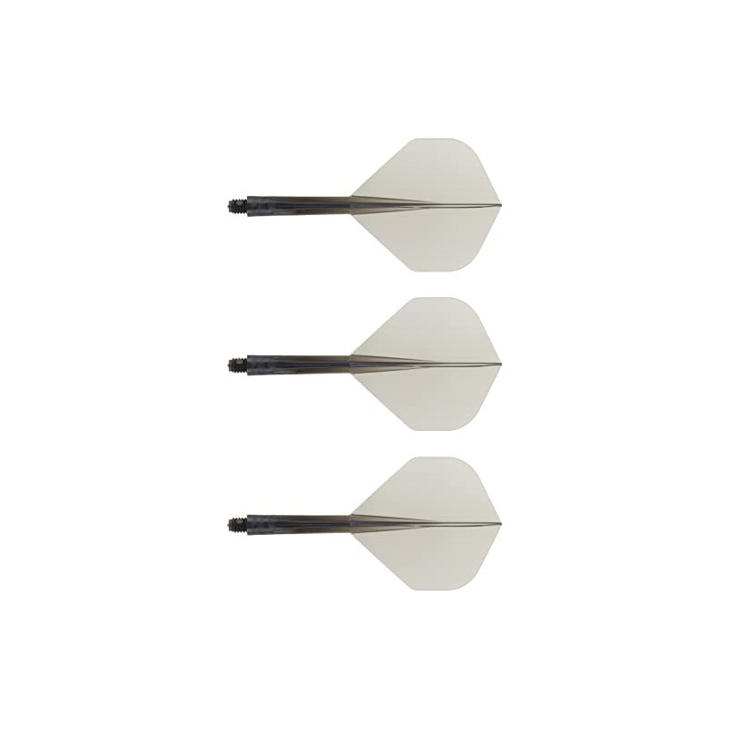 Darts Flight [Condor] Standard Medium Clear Black