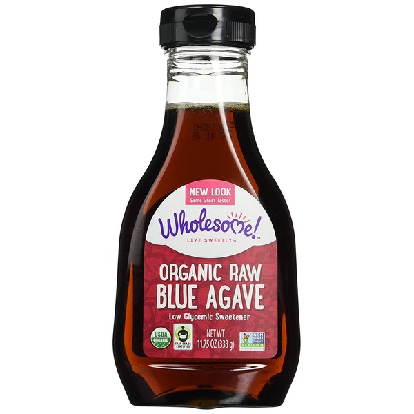 Wholesomes Sweeteners - Organic Blue Agave Raw, 11.75 oz liquid
