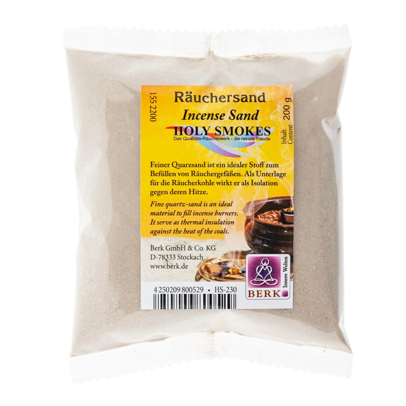 Berk Incense Sand 200 g - Scented Woods, Herbs, Flowers