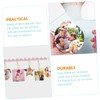 Operitacx 3sets Felt Sublimation Blank Air Freshener Sheets DIY Car