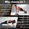 HOTWAVE Push Up Board, Portable Pushup Board for Men, Foldable