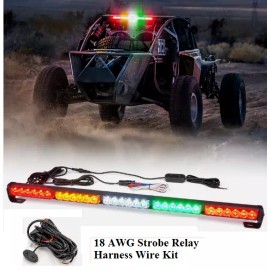 Unbranded 30" LED Light Bar Chase For Polaris RZR Can-AM UTV Off Road Reverse Strobe RGWYR