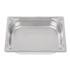 Vogue Heavy Duty Stainless Steel 1/2 Gastronorm Tray 4 Litre/Depth: