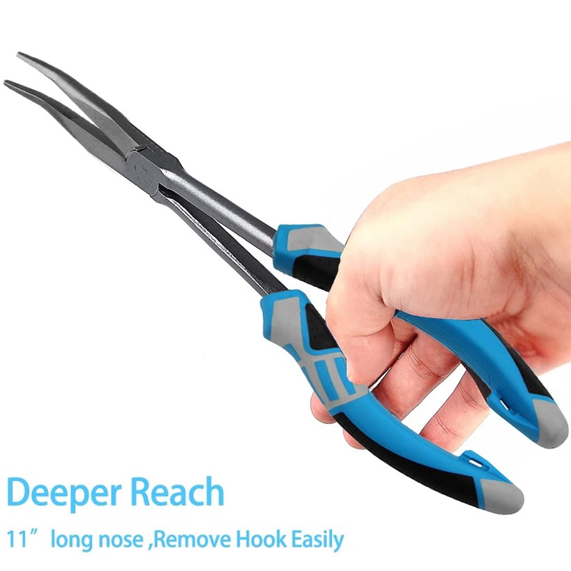 11" Bent Nose Pliers
