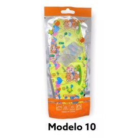 Ouldoeny Kf94 Infantil Ouldoeny Con Diseños Y Esponja Premium 20pzas