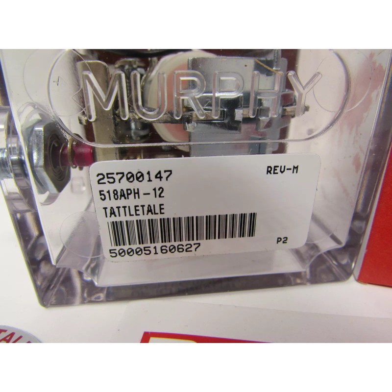 Murphy Switch NEW 518APH-12 25700147 MURPHY 12 Volt Tattletale SWITCH