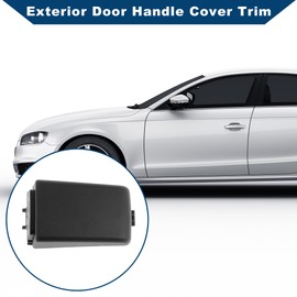 Hihaha Front Right Exterior Door Handle Cover Fit for Land Rover Range Rover Sport 2005-2013 No.LR030194 Lock Bezel Cover Cap 1 Pcs Matte Black