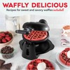 DASH Flip Belgian Waffle Maker – 1” Thick Waffle Mold,