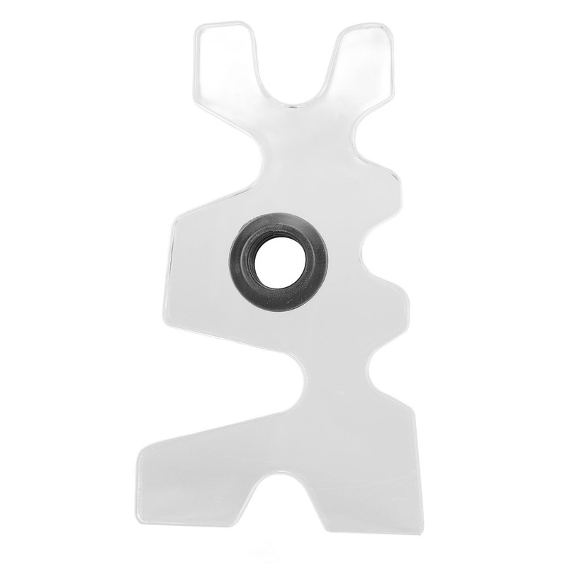 Clear Billiard Cue Bridge Head, Acrylic Practical Pool Cue Bridge