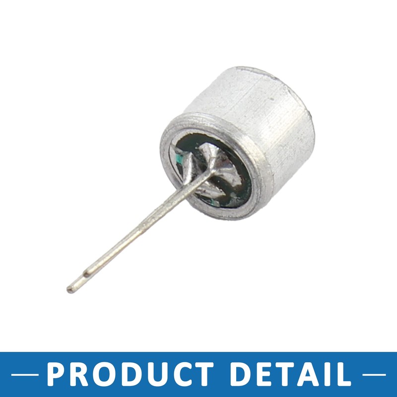 A ABSOPRO Pack of 5 Electret Microphone Inserts 6050 PCB
