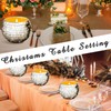 Maxcheck 24 Pcs Disco Ball Candle Holders Bulk Wedding Decoration