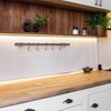 Gedotec Design Kitchen Railing Wall Rail System | Brass Bronze
