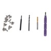 54 Pcs Thread Repair Kit M3x0.5x2D Thread Inserts Damaged Threads