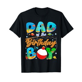 Dad Of The Birthday Boy Ofishally One Family Matching Party T-Shirt