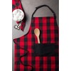 DII Unisex Buffalo Check Kitchen Collection, Classic Farmhouse Chef Apron,