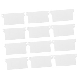 BIUDECO Vertical Blind Bottom Plates Pack Plastic Curtain Bottom Plates for Blinds