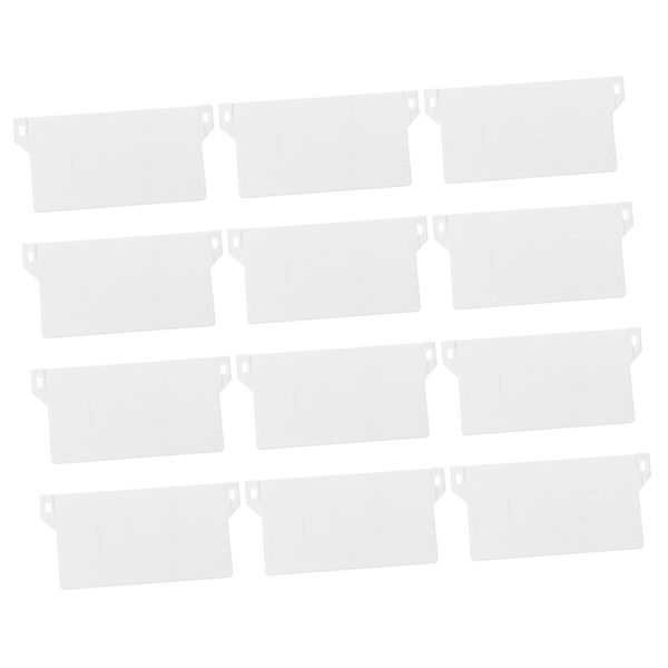 BIUDECO Vertical Blind Bottom Plates Pack Plastic Curtain Bottom Plates