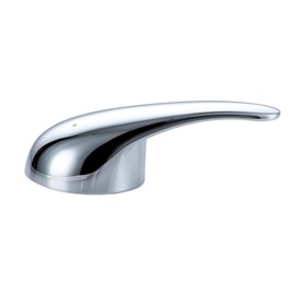 RXXR Single Faucet Handle Compatible with 40mm Tap Cartridge (Cartridge Stem 10 * 10mm) Faucet Replacement Handles Lever for Kitchen Basin Bathroom, Polished Chrome Finish