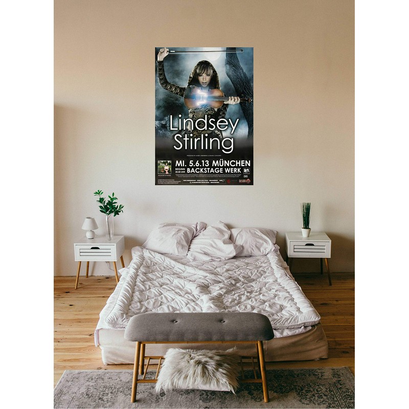 Lindsey Stirling Crystallize, Munich 2013 Concert Poster / Premium Poster