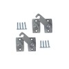 QCAA Solid Brass Shutter Bar/Door Latch, 7/8" x 2-3/32", Satin