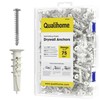 #8 Self Drilling Drywall Plastic Anchors with Screws - No