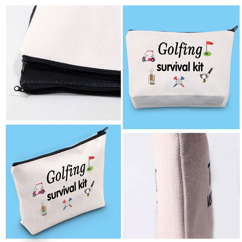 Golfing Survival Kit Makeup Bag Golfing Gift Golf Accessories Gift