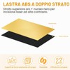 LALAGO 4 Pezzi Pannelli per Incisione Laser 30x20cm 1,3mm, Doppio