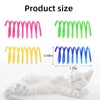 32 Pack Cat Spring Plaything, Colorful Interactive Cat Plaything Plastic