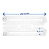 Tilt Scissors Replacement Part Set White Basement Window for ACO